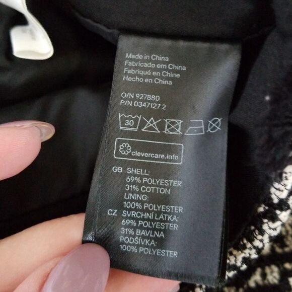 H&M Faux Wrap Skirt Size 4 - Picture 5 of 5